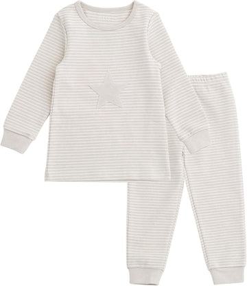 Modal Layette T-Shirt and Jogger Pants Play Set Outfit to Little Kid