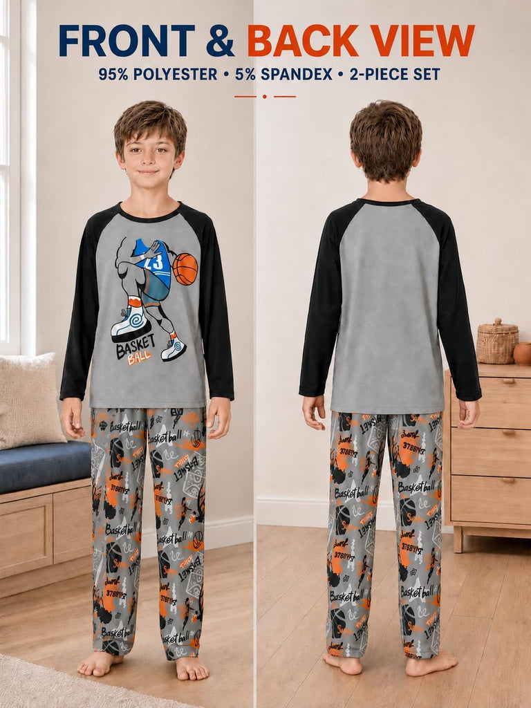 Boys Pajamas, Long Sleeve & Pants PJs, Little & Big Kids