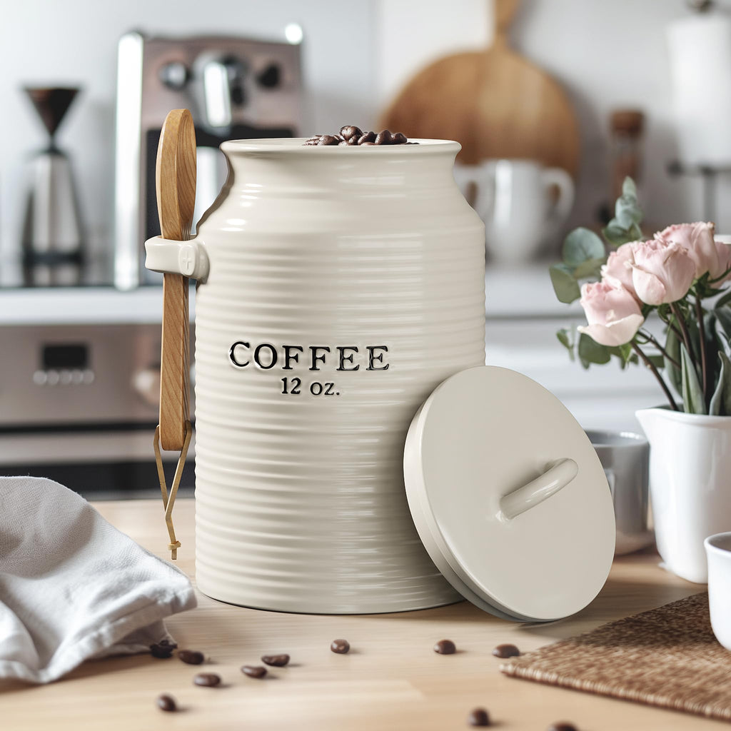 Ceramic Coffee Canister Counter (Coffee)