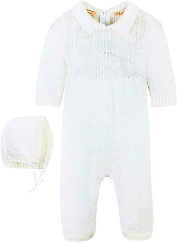 Baby Boys Formal Classic - Baptism Outfit with Bonnet