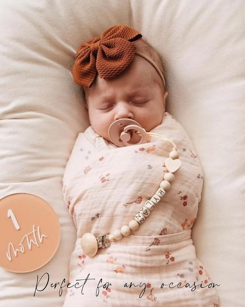30pcs Baby Girls Hair Bows Headband, Bows for Baby Girls