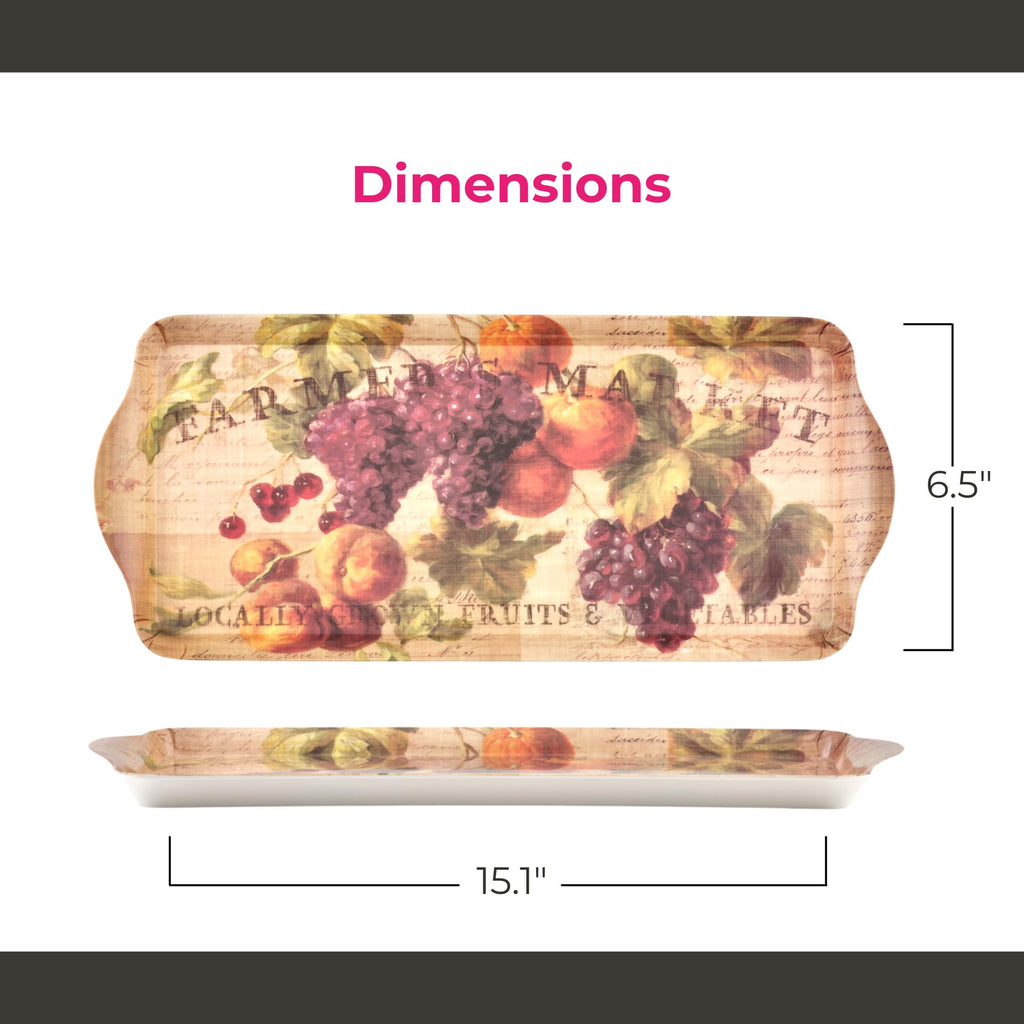 Abundant Fall - Rectangular Sandwich Serving Tray