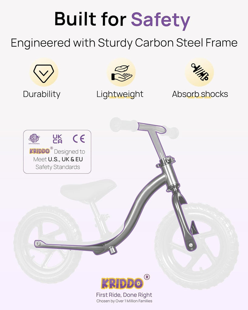 Toddler Balance Bike 2 Year Old, Kids Balance Bike for 2-5 Years Old