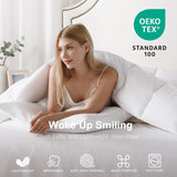 Queen Comforter Set - Reversible Dual Color - Goose Down Alternative