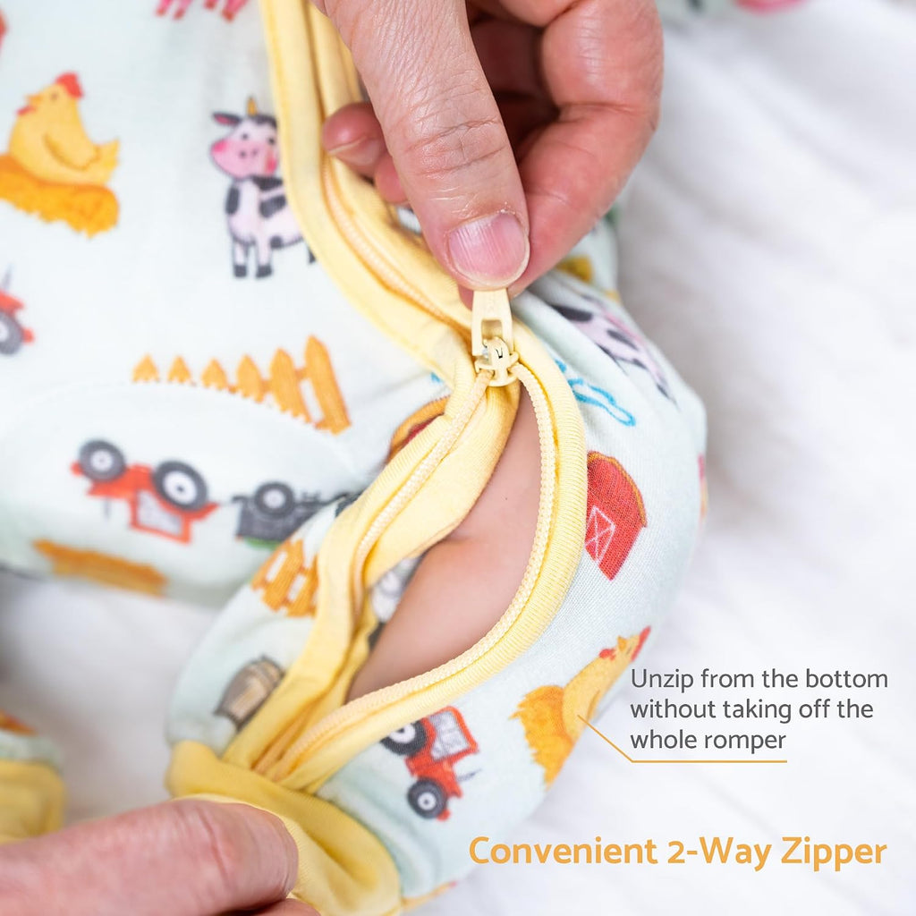 Baby Footie Pajamas, Viscose from Bamboo Sleepers