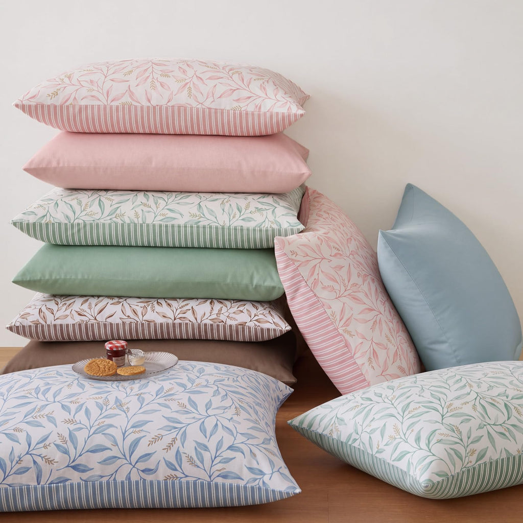 Comforter Set-7 Pieces Floral Bed in a Bag Bedding Sets