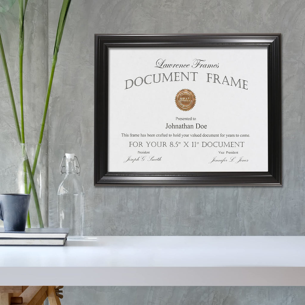 Sutter Home Frame, 8.5x11, Black