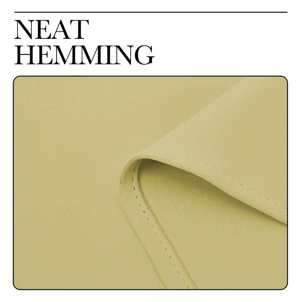 Sliding Door Curtains, Wide Thermal Blackout Patio Door Curtain Panel, Paler Yellow, W70 x L95, Sliding Door
