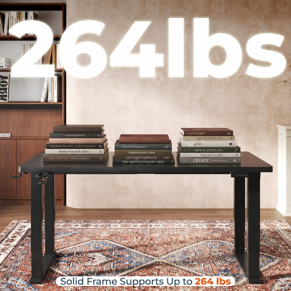 71x31 4 Leg Dual Motor Standing Desk