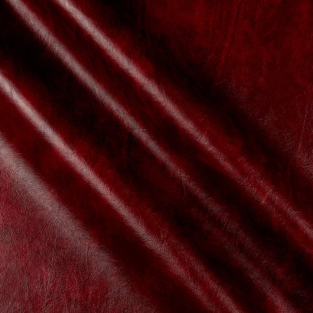 Faux Leather Caprice Wine, Fabric by the Yard