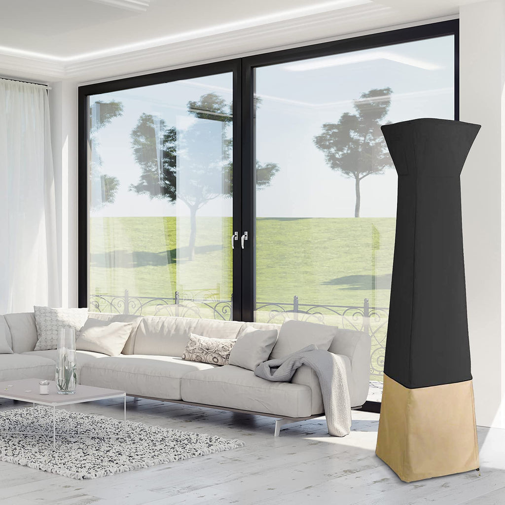 90 Inch Pyramid Patio Heater Cover Waterproof for Outdoor Heater