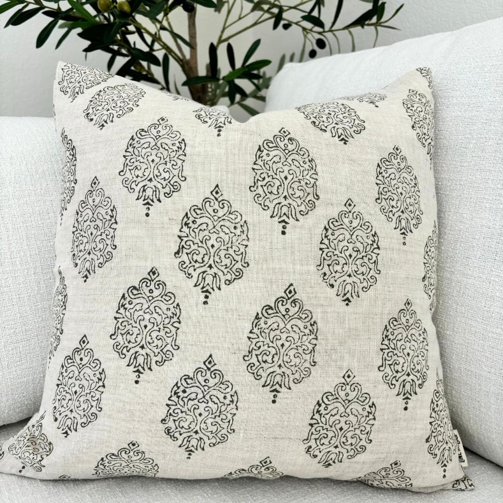 Throw Pillow Covers 18x18 inch Olive Green Decorative Pillow Covers