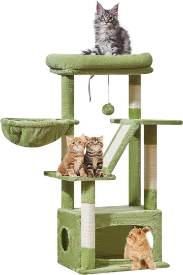 Cat Tree, 38.5In Cat Tower for Indoor Cats, Suitable for Kittens