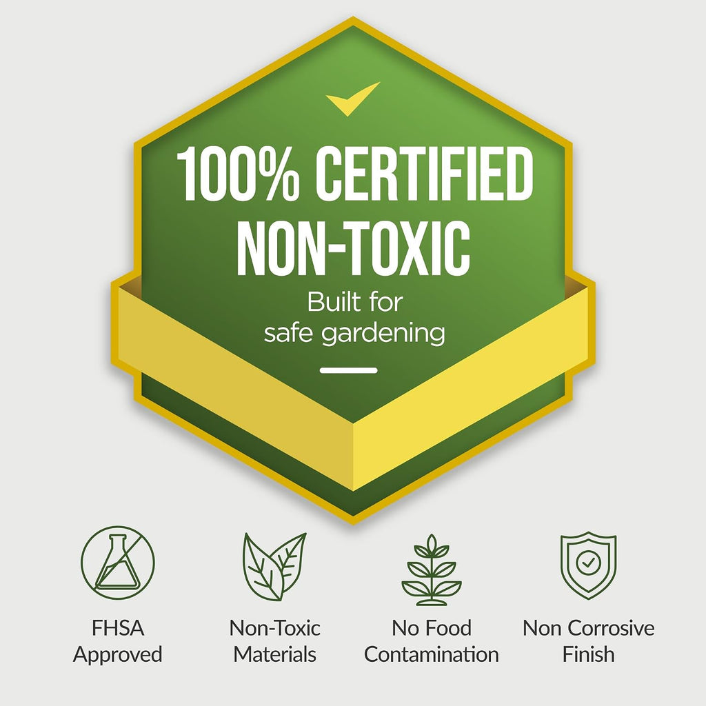 72x24x30in Non Toxic Galvanized Raised Garden Bed, Metal Elevated Planter Box, Vegetable Garden, 100% Non Toxic