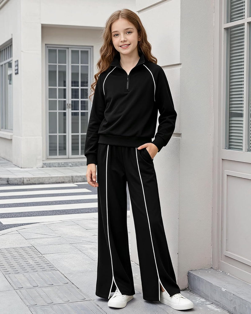 2 Piece Outfit Sweatshirt and Pants Sweatsuit Set