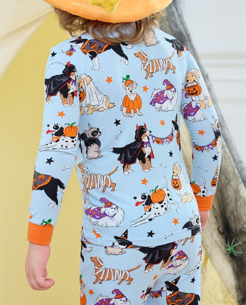 Bamboo Viscose Toddler Kids Pajamas Set, Long Sleeve Boys