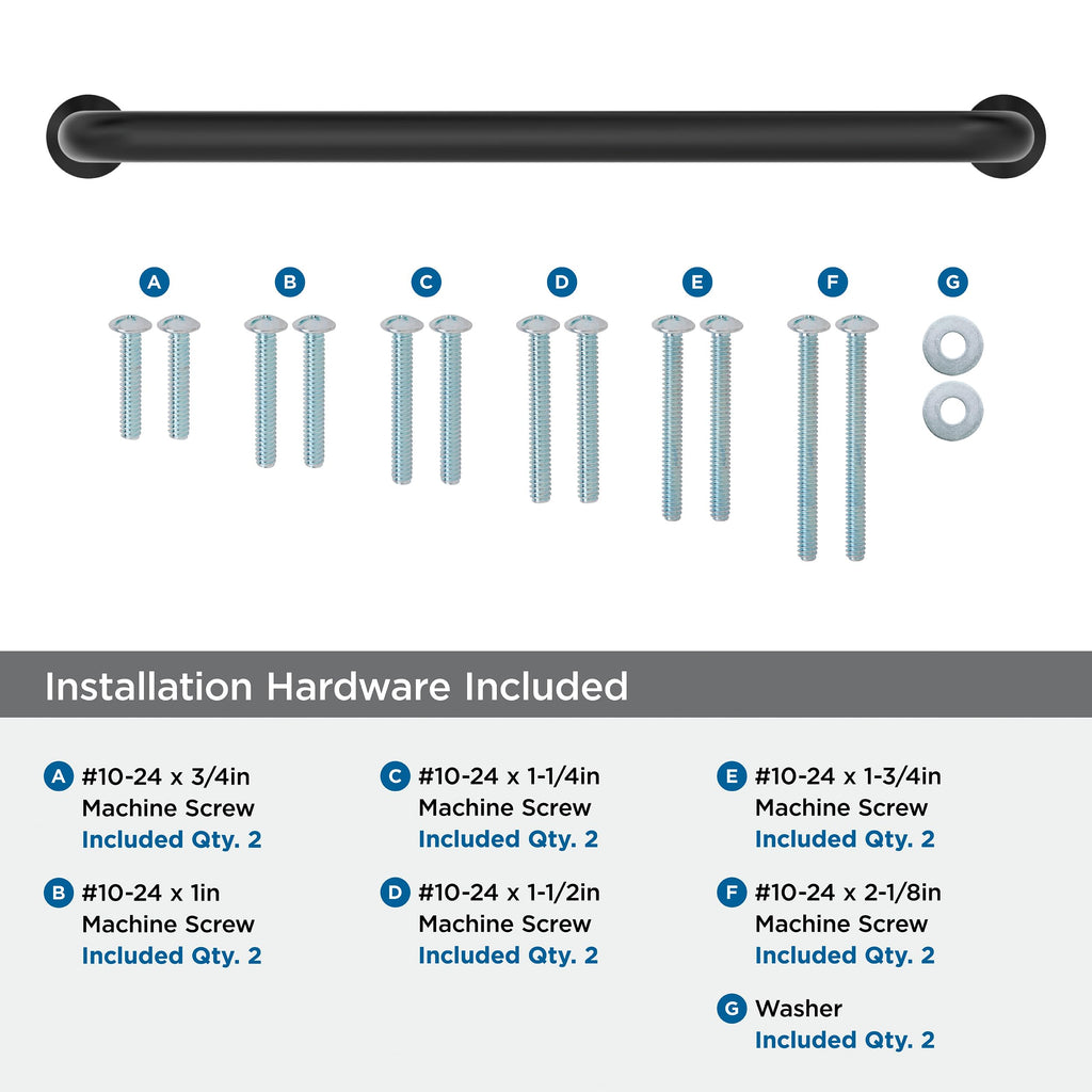 12" Factor Matte Black Appliance Pull