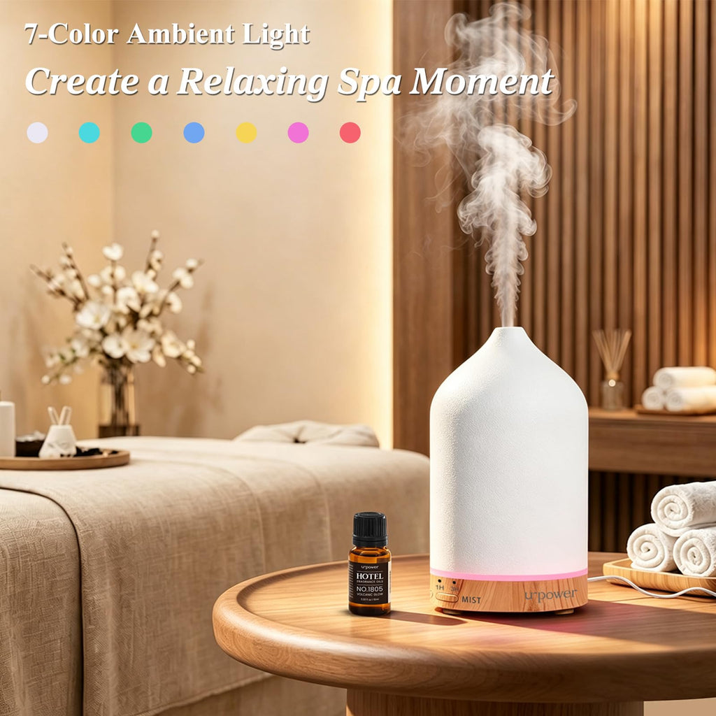 180mL Ceramic Essential Oil Diffuser Aromatherapy Diffuser