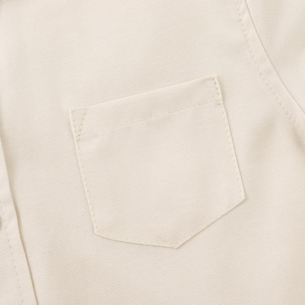 Boys Oxford Shirt Long Sleeve Formal Dress Shirt