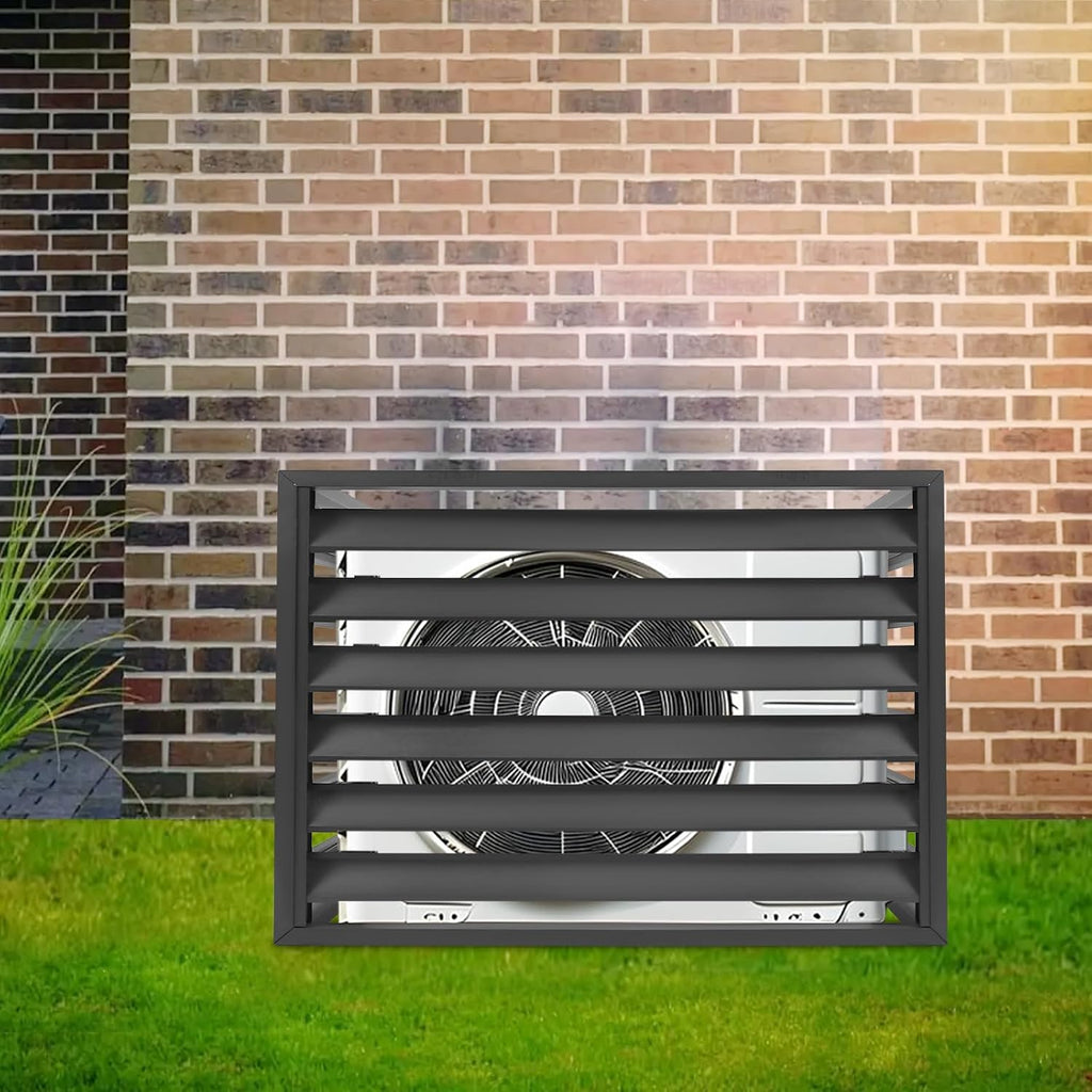 Air Conditioner Fence Screen, Aluminum Outdoor AC Cover Privacy Panel, 39.4 x 19.7 x 27.6 in Air Conditioner