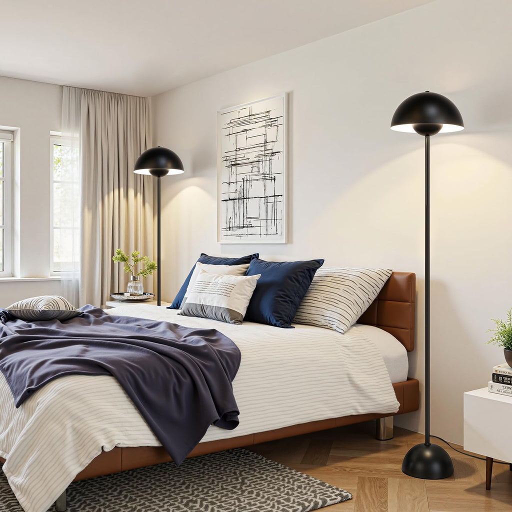 Floor Lamp, 66'' Industrial Black Lamp