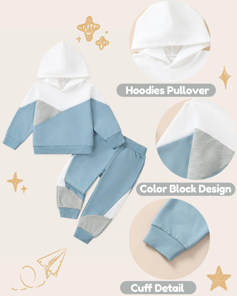 Baby Boy Outfits Toddler Clothes for Boys Hoodie and Jogger Set