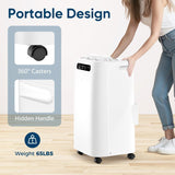 14000 BTU Portable Air Conditioners, Cools Up to 700 Sq.Ft, Portable AC Unit with Remote Control, Cooling, Fan
