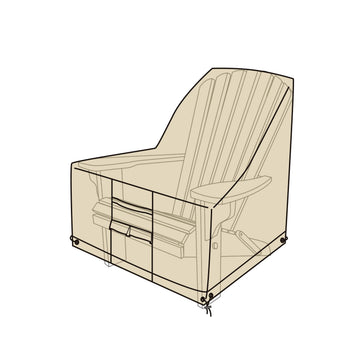 Adirondack Chair Outdoor Furniture Cover, Tan