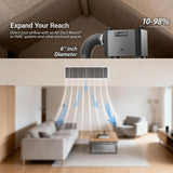155 Pints Commercial Dehumidifier for Basement with Pump and Drain Hose, Large Space Dehumidifier for Crawl Space