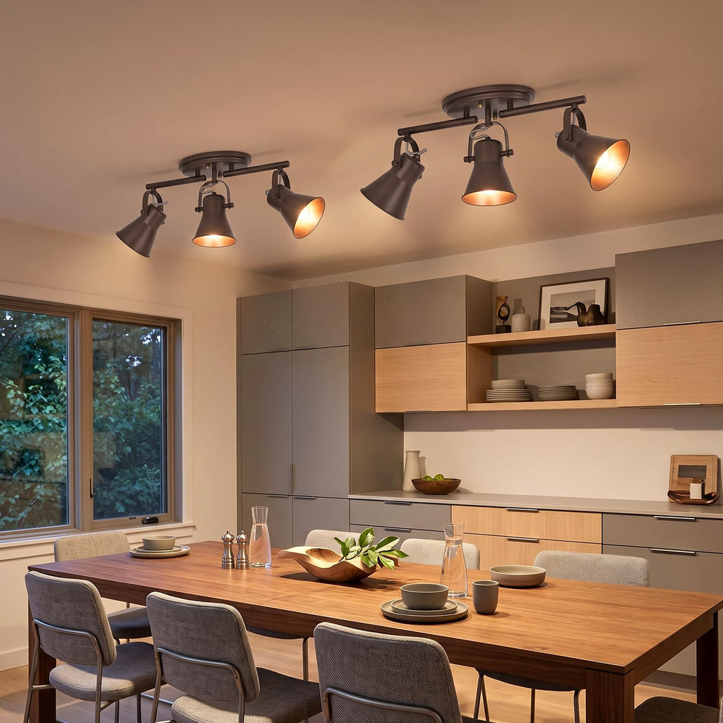 Track Lighting Fixtures Ceiling,Oil Bronze,Ceiling Spotlights