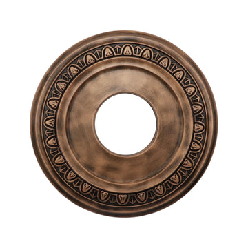 Ceiling Medallion 12"OD x 3.94"ID PU Ceiling Medallion for Light Fixtures European Style Ceiling Light Decorative Fan