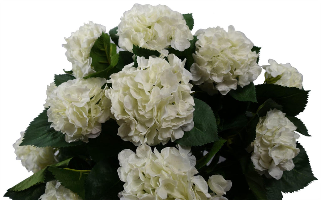 Design UK Realistic Artificial Blossom Tree, Silk, 70cm White Hydrangea