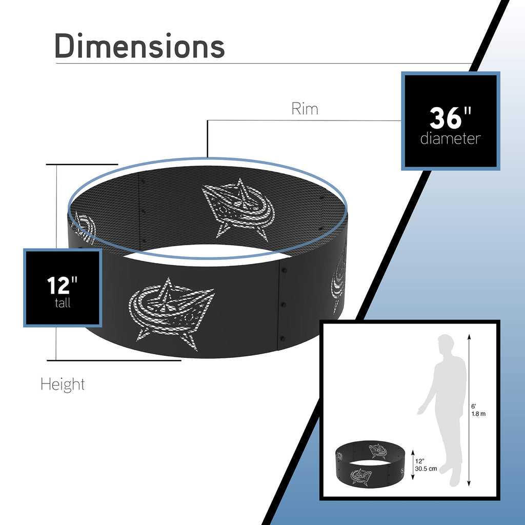 Round Ring Fire Pit, Philadelphia Flyers
