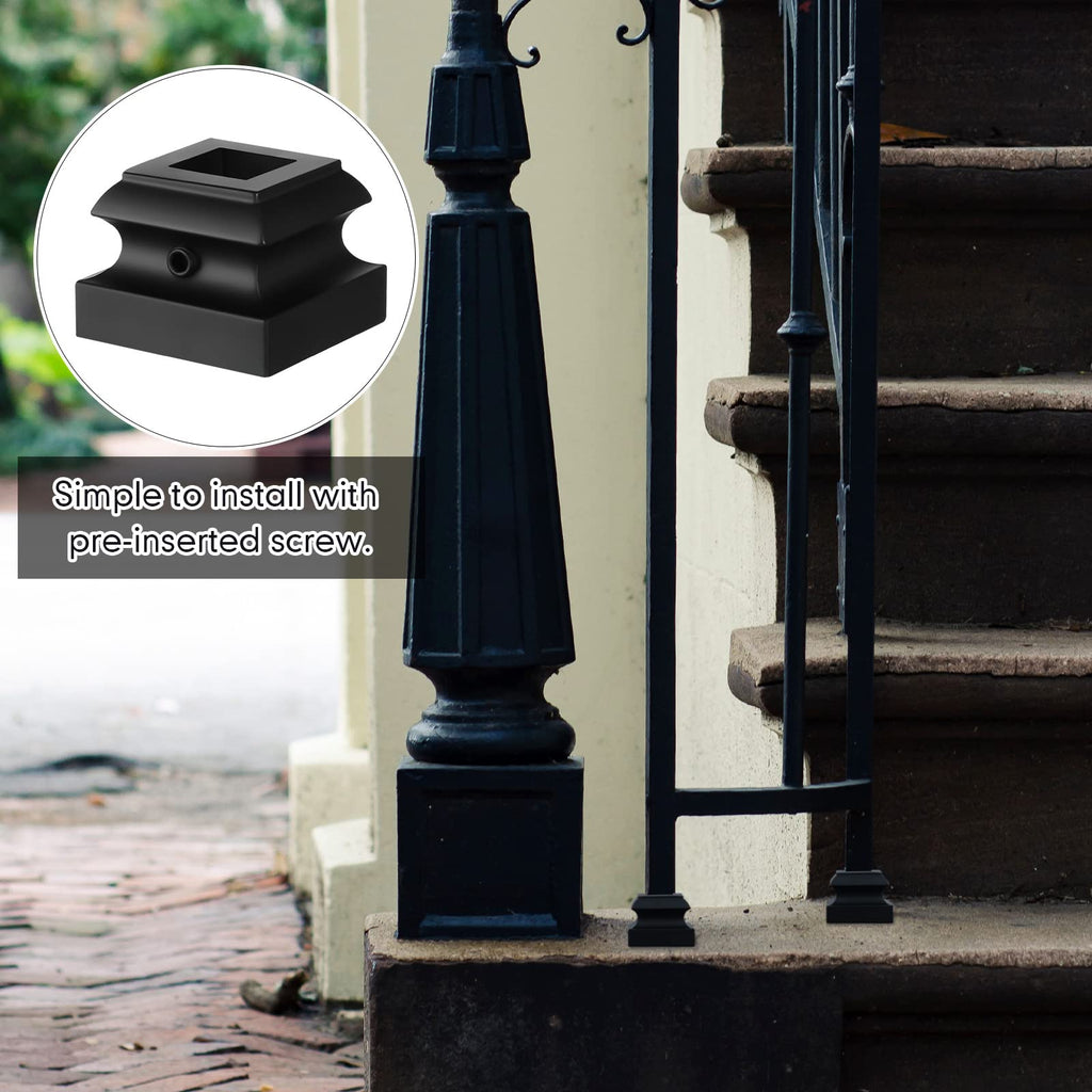 96 Pcs Iron Baluster Shoes for Square Staircase Balusters