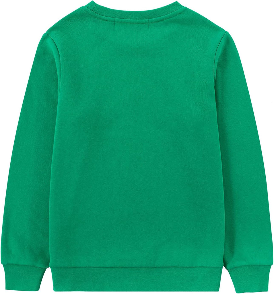 Fleece Kids Sweatshirt Boys Girls Crewneck Pullover Sweater