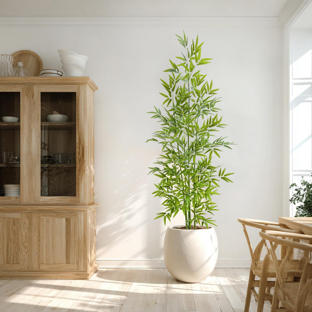 Artificial Dragon Scale Bamboo Tree 7ft with Pot
