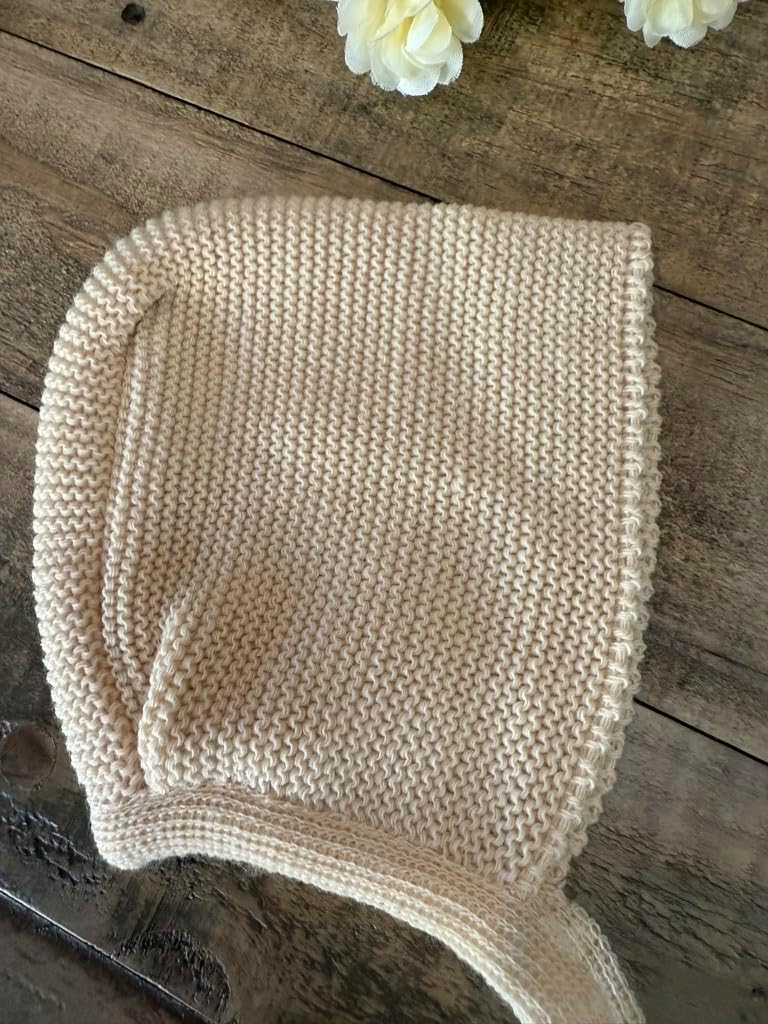 Piece Baby Outfit Set Knitted Infant Romper Long Sleeve Sweater Hat Overalls Boys Girls - Made in Spain
