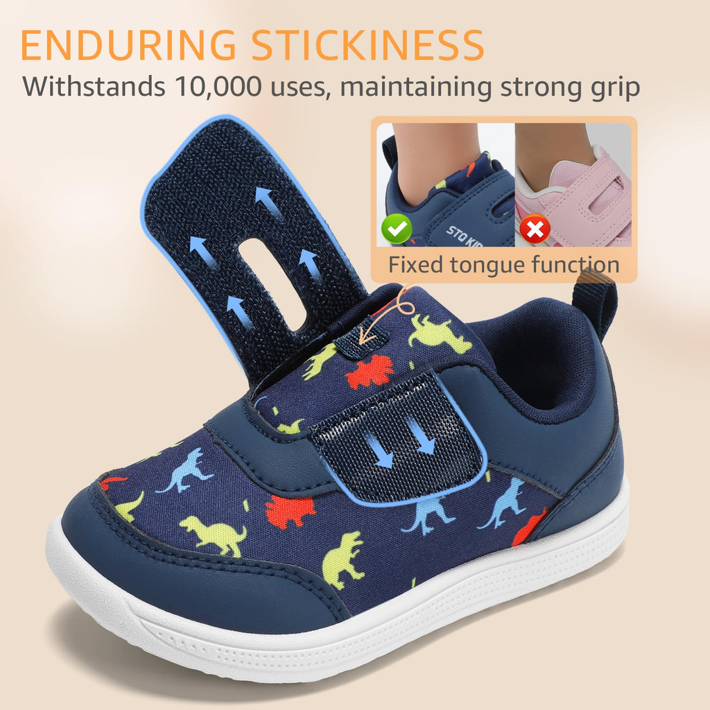 Toddler Shoes Boys Barefoot Baby Walking Sneakers Navy