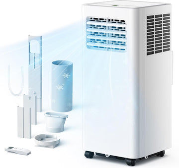 8000 Btu Portable Air Conditioners, 3 in 1 Portable AC with Cool, Dry, Fan Modes