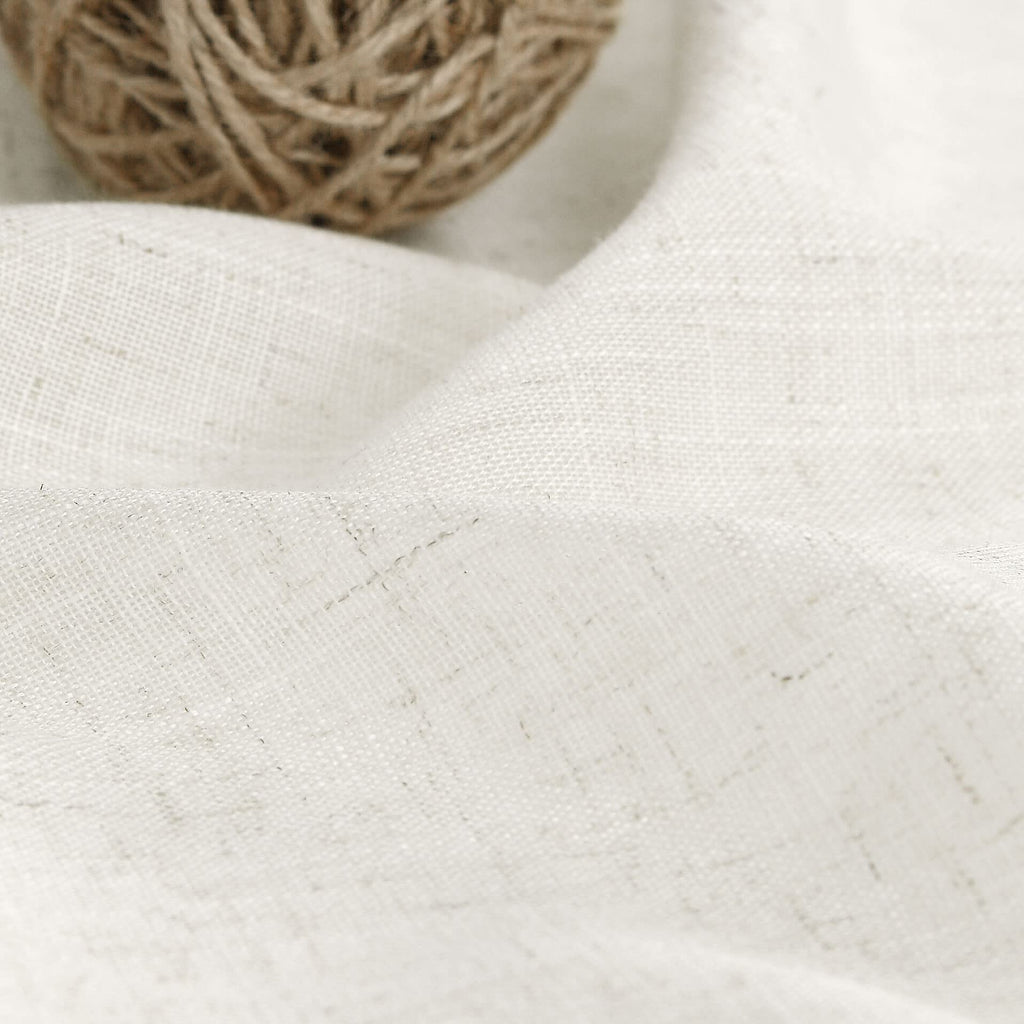 144 Inch Long Curtains 2 Panels Back Tab Neutral Farmhouse Extra Long Drapes Semi Sheer Linen Curtain 144 inches Long