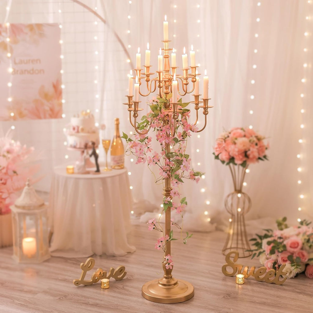 Wedding Candelabra 51in Tall : Large CandelebrasCandlesticks Table Centerpiece