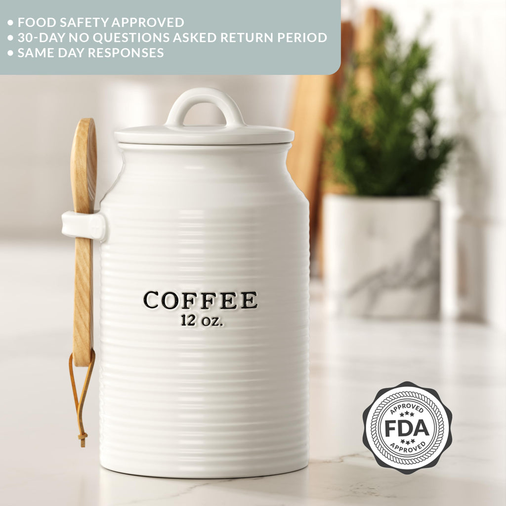 Ceramic Coffee Canister Counter (Coffee)