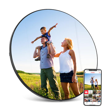 Frameo Digital Picture Frame, 2K HD IPS Touch Screen 32GB Storage