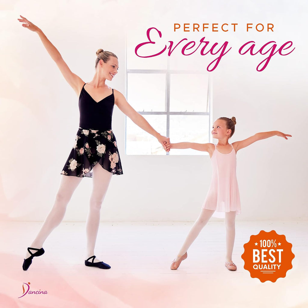 Girls Ballet Dance Tights Footed, Toddler to Teen
