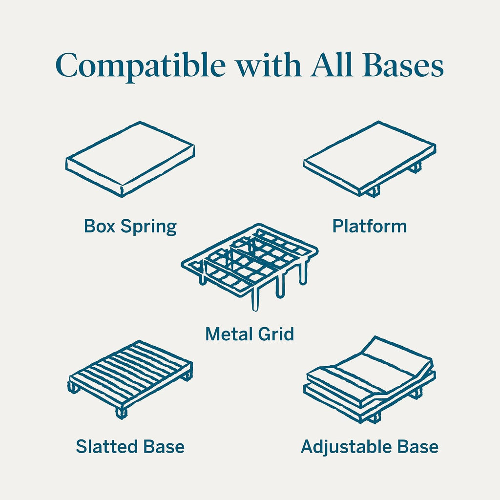 10" Medium Gel Memory Foam Mattress - Bamboo Charcoal & Cooling Gel - Fiberglass Free - Bed in a Box - CertiPUR-US
