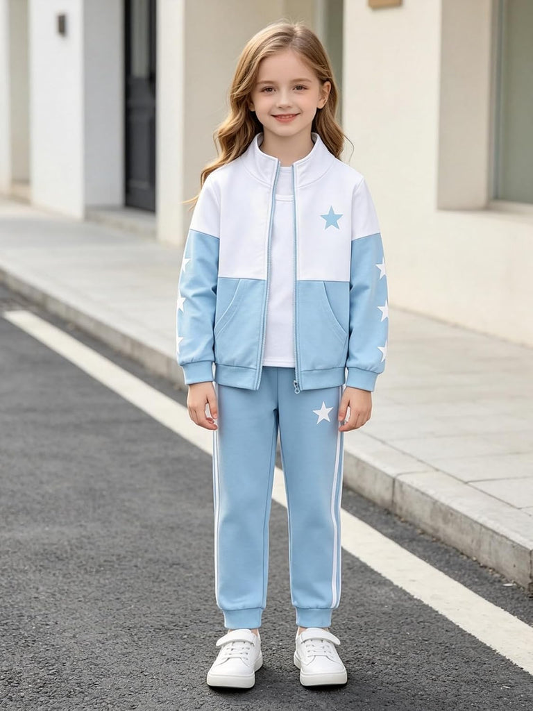 2 Piece Tracksuit Set Zip Up Jacket & Pants Sweatsuit Fall Winter Outfits