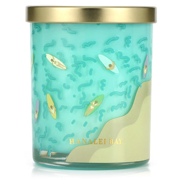 Hanalei Bay Candle, Beach Coastal Candles, Sea Salt Scented Candles