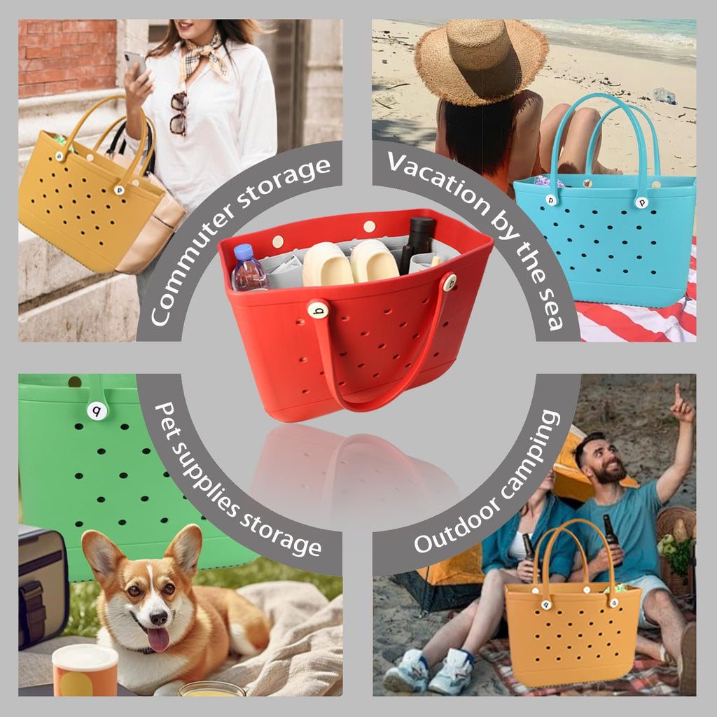 Beach Bag Accessories for bogg bag Large Purse Organizer Storage Bag for Bogg Bag Organizer divider Felt insert