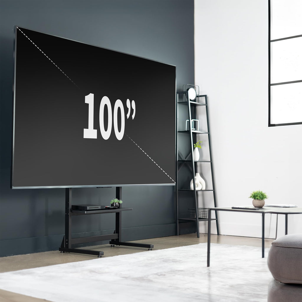 TV Stand with Storage Shelf for 55-100 in Screens
