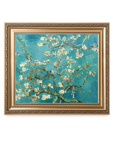 Vincent Van Gogh Wall Art Framed, Almond Blossom, 30x26''